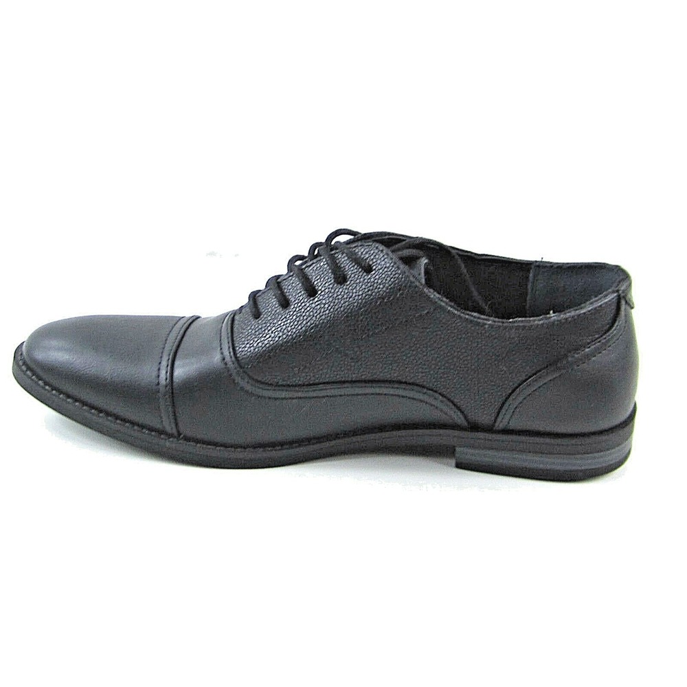 GUESS Oliver Men's Black Cap Toe Oxford Dress Shoes Lace Up Formal Size 9.5 M - Picture 6 of 11